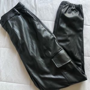 Twik faux leather cargo size XS